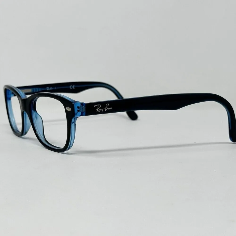 Ray-Ban RB1555 3667 Blue Eyeglass Frames Kids 48-16-130 Authentic